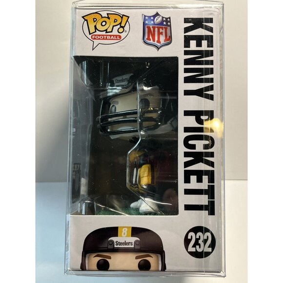 Kenny Pickett Stealers Eagles # 232 NFL FUNKO POP BRAND NEW Mib Free Protector! - Picture 2 of 5